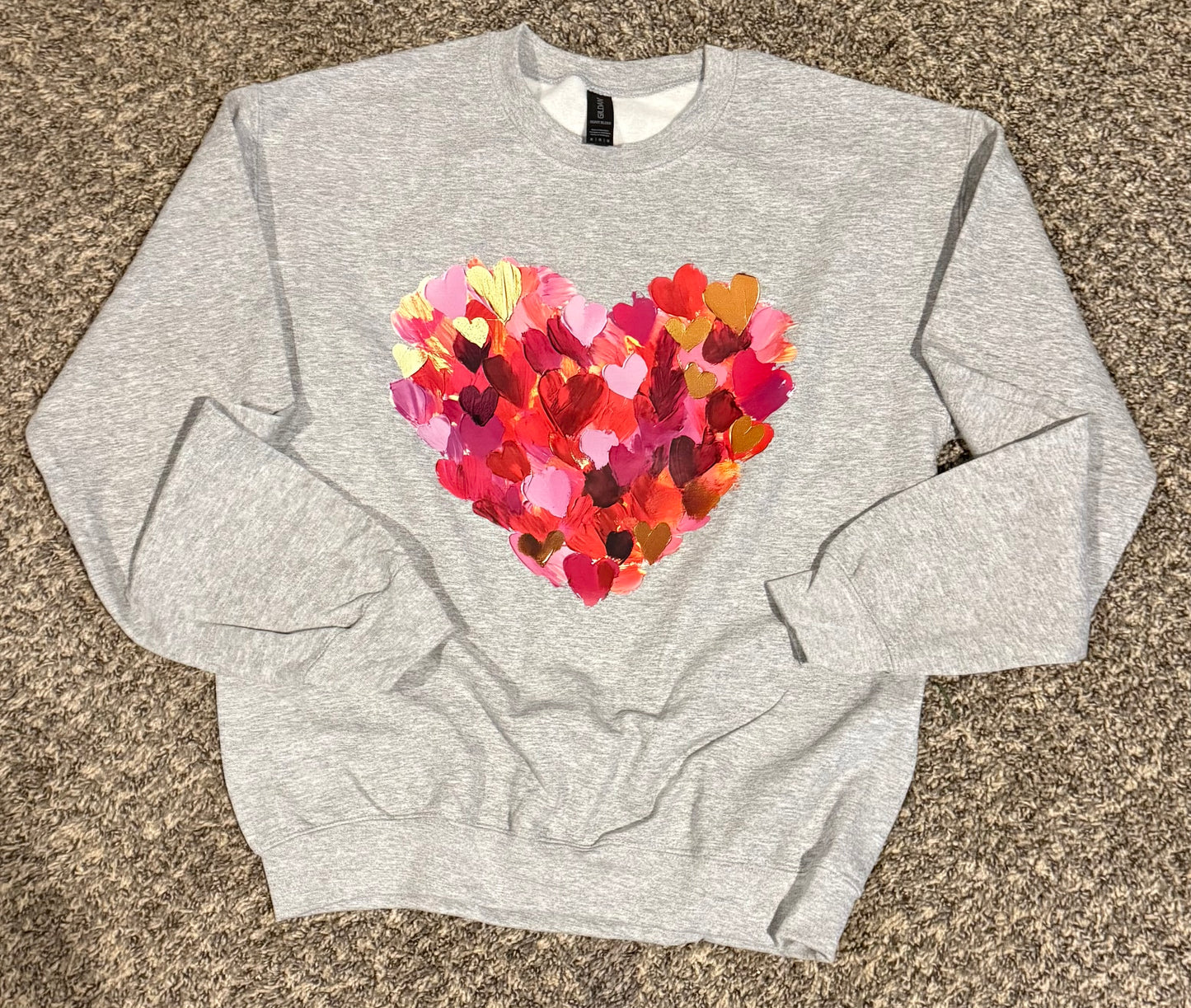 Watercolor hearts