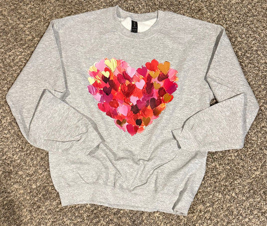 Watercolor hearts