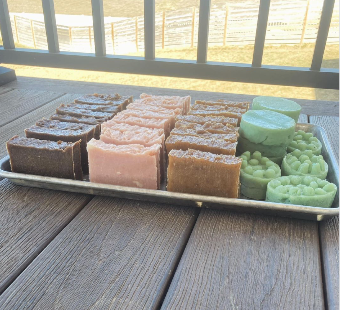 Pink Magnolia Blossom Soap