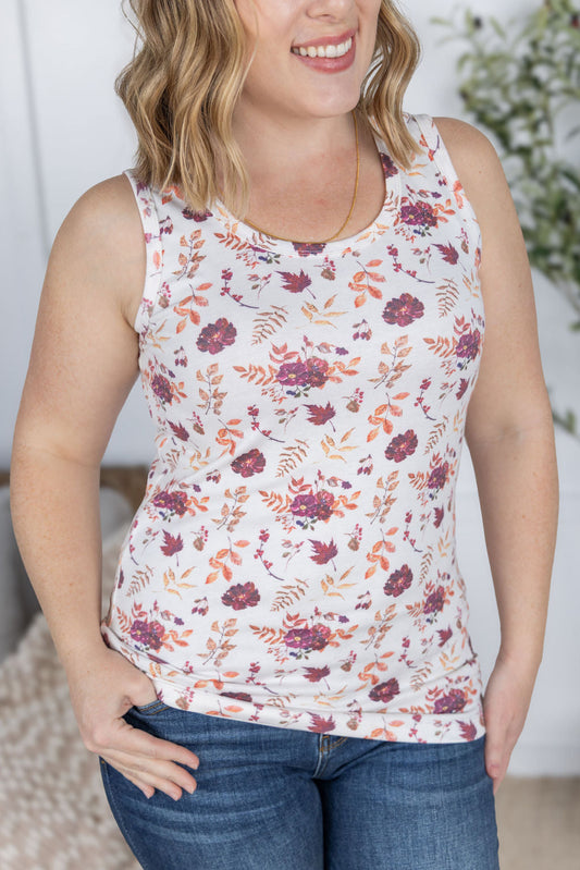 IN STOCK Ava Tank - Autumn Floral