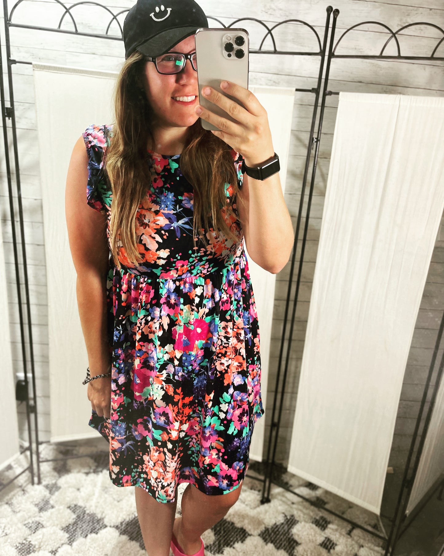 Summer floral dress
