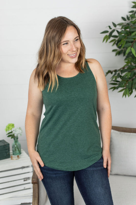 IN STOCK Tiffany Tank - Hunter Green